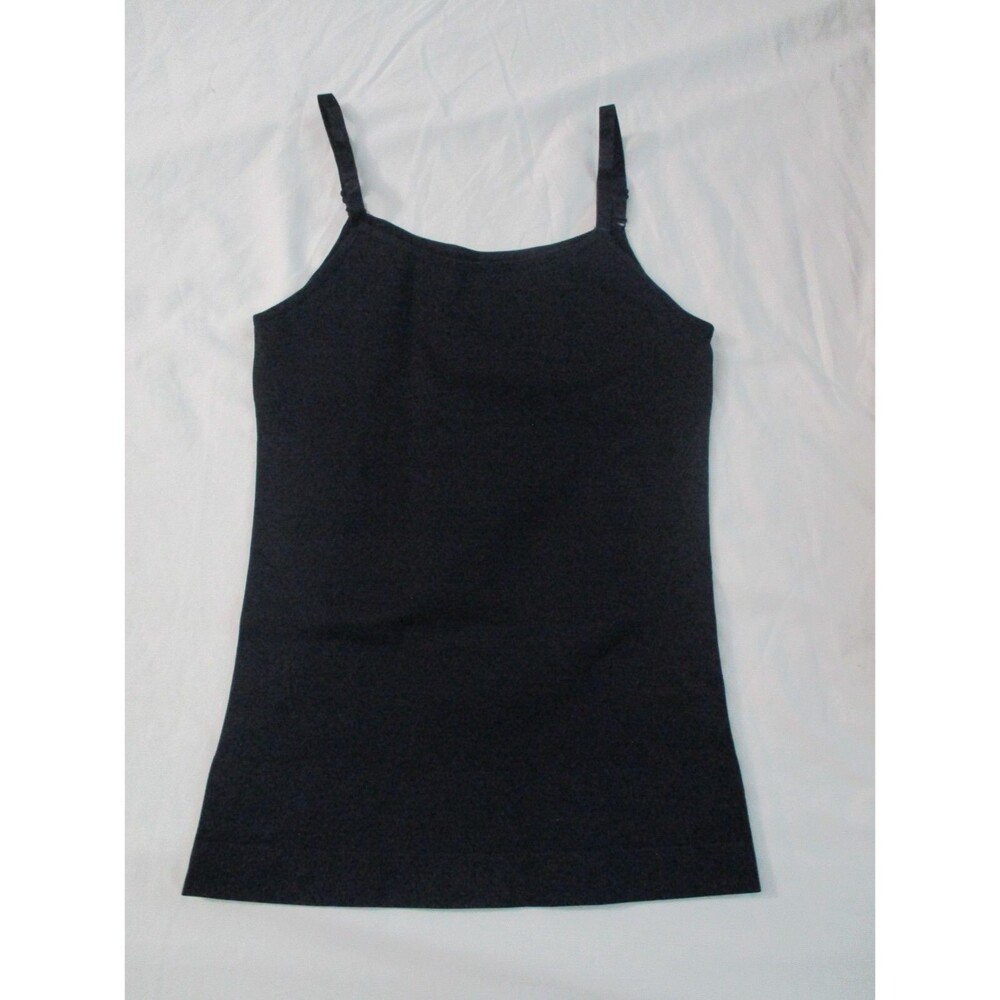 Empetua by Shapermint Womens XL Scoop Neck Cami Black 62001 Shaping Compression